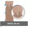 Finská sauna KARIBU TERNING 3B (92739) s předsíní natur LG3780