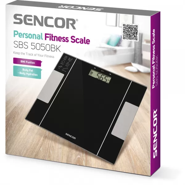 Osobní fitness váha SENCOR SBS 5050BK