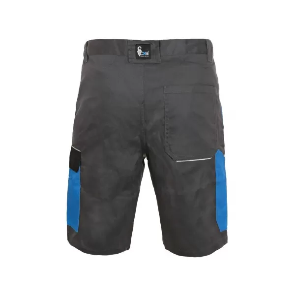 Kraťasy Canis CXS PHOENIX ZEFYROS, pánské, šedo-modré