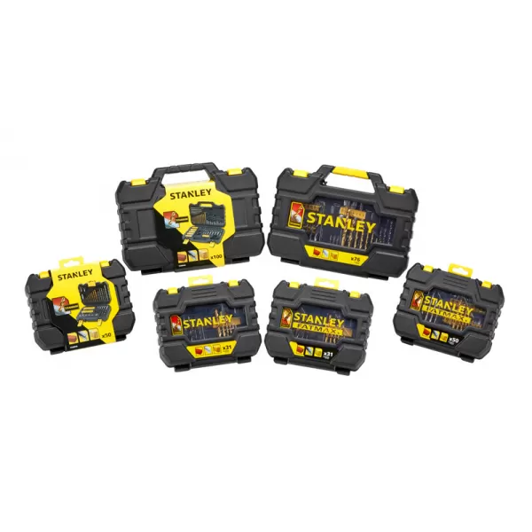 50dílná sada vrtáků a bitů Stanley STA88546