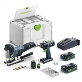 Aku montážní sada T 18+3/PSC 420 HPC 2x4,0Ah I-Set Festool 577630