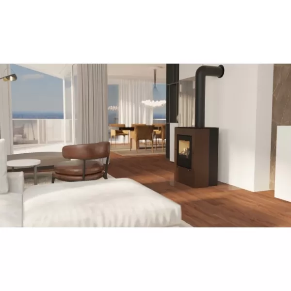 Krbová kamna FLAMINGO EVENES krémová Flamingo HSF02-043