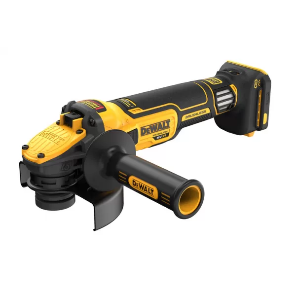 Aku úhlová bruska 125mm XR Li-Ion 18V bez aku, s dvojčinným posuvným spínačem DeWALT DCG409VSN