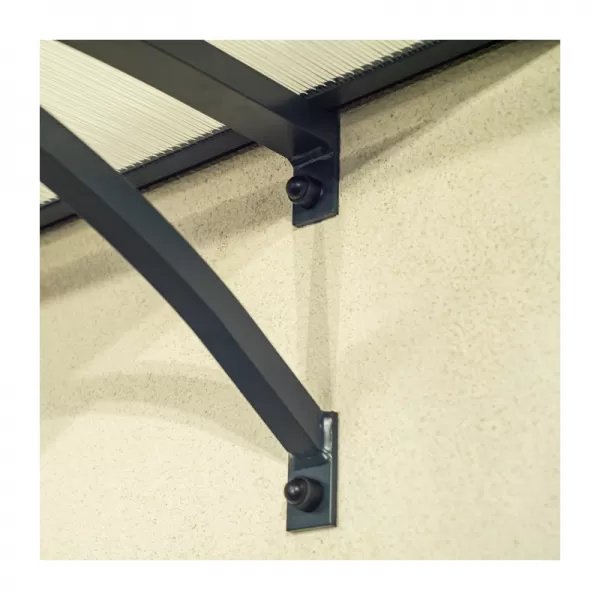 Stříška nad dveře LANITPLAST LARUS XL 197/87 antracit LG2577