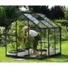 Skleník VITAVIA VENUS 3800 čiré sklo 3 mm černý LG3538
