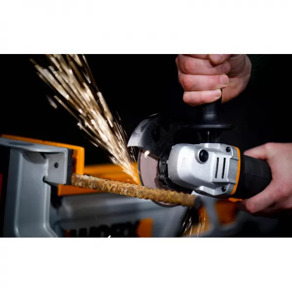 Aku úhlová bruska 20V bez aku 125mm Worx Orange WX803.9