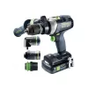 Aku příklepový vrtací šroubovák QUADRIVE TPC 18V 1x5,0 + 1x4,0Ah I-Set/XL Festool 577622