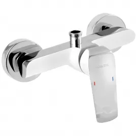 Sprchová baterie bez příslušenství 150 mm Tina bílá/chrom Novaservis 38062/1,1