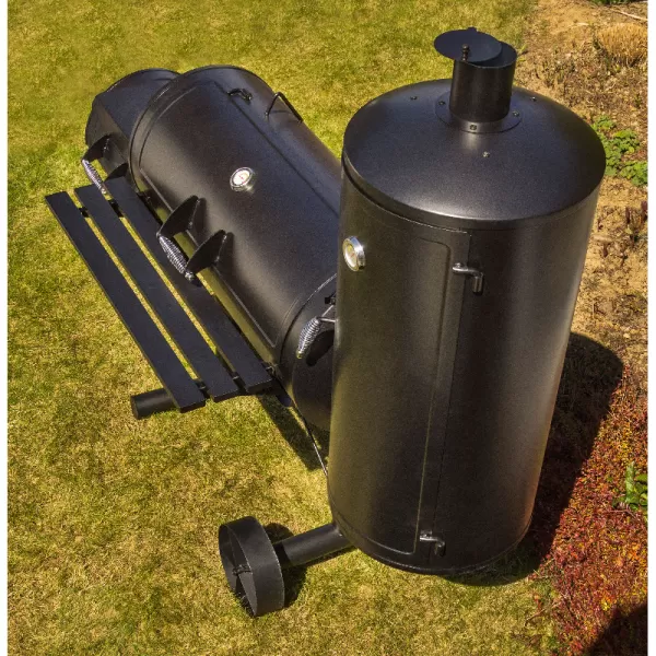 Gril na dřevěné uhlí s udírnou G21 Kentucky BBQ