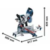Aku pokosová pila bez aku Bosch GCM 18V-216 DC 0601B47000