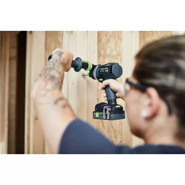 Aku vrtací šroubovák QUADRIVE TDC 18V 1x5,0 + 1x4,0Ah I-Plus Festool 577649