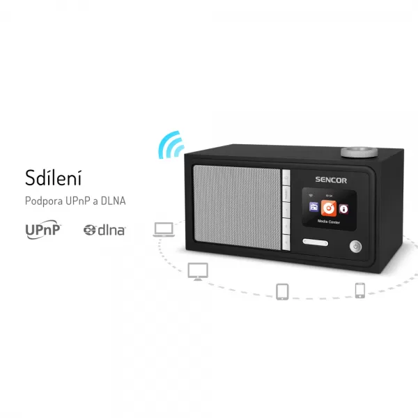 Internetové rádio SENCOR SIR 5000WDB