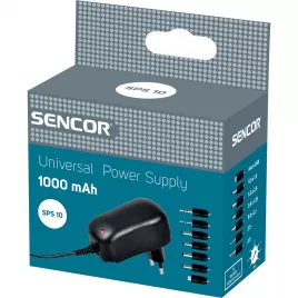 Univerzální napájecí zdroj 1000 mA SENCOR SPS 10