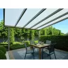 Hliníková pergola SKYLUX CLIMALUX 4,0 x 3,0 m antracit + čirý PC LG2218