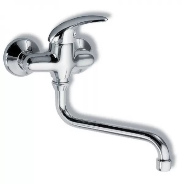 Dřezová umyvadlová baterie 100 mm Metalia 55 chrom Novaservis 55074/T,0
