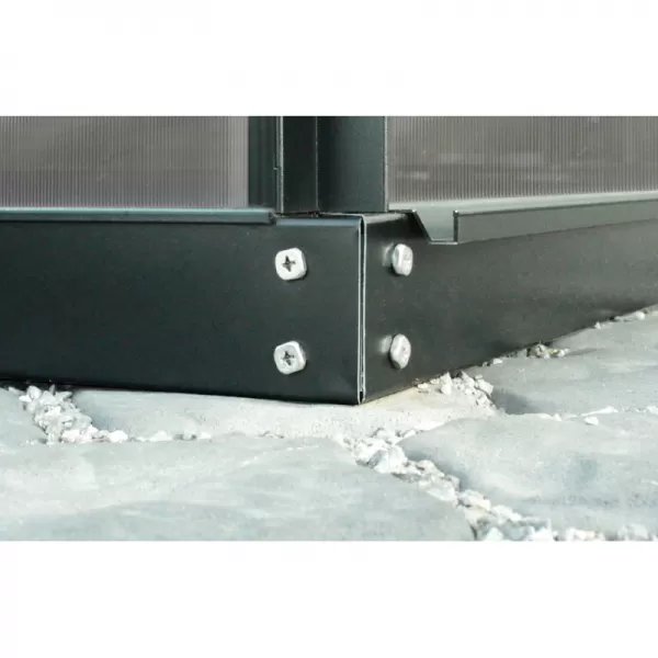 Skleník VITAVIA VENUS 6200 čiré sklo 3 mm černý LG3540