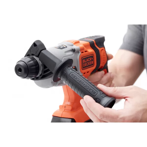 Aku kombinované kladivo 18V 2x2,5Ah v kufru Black&Decker BCD900E2K