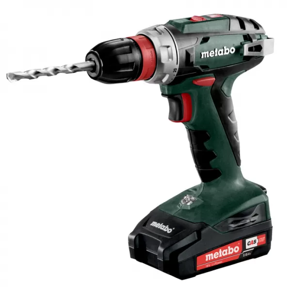 Aku vrtačka 18V 2x2,0Ah Metabo BS 18 Quick 602217500