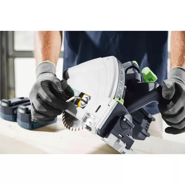 Aku ponorná pila 18V 2x5,0Ah Festool TSC 55 KEBI-Plus/XL-FS 577391