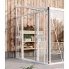 Skleník VITAVIA ATHENA 8600 sklo 3 mm + PC 10 mm bílý LG3835