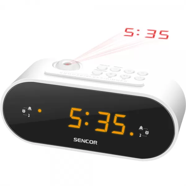 Radiobudík s projekcí SENCOR SRC 3100 W