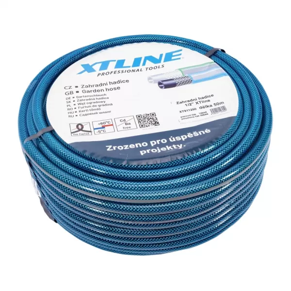 Hadice zahradní modrá PVC 1" 25 m XTLINE XT911025