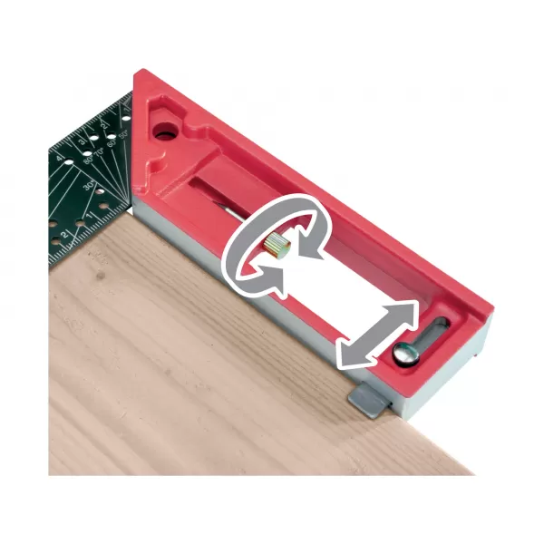 Úhelník truhlářský multifunkční FORTUM 4784101