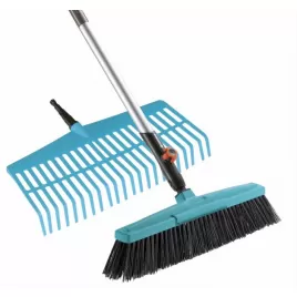 Kompletní nabídka smetáku s násadou a hrábě na list Gardena Combisystem 3081-30