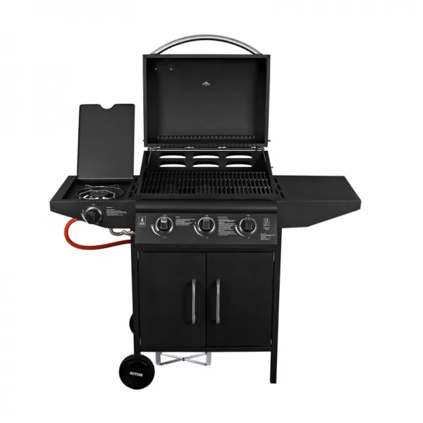 Plynový gril Alabama III s bočním vařičem Activa 19789GD