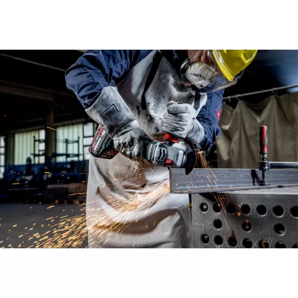 Aku úhlová bruska 18V bez aku WVB 18 LTX BL 15-125 Quick Metabo 601731840