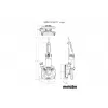Bruska + vysavač Metabo RSEV 19-125 Beton + ASR 35 L ACP 691000000