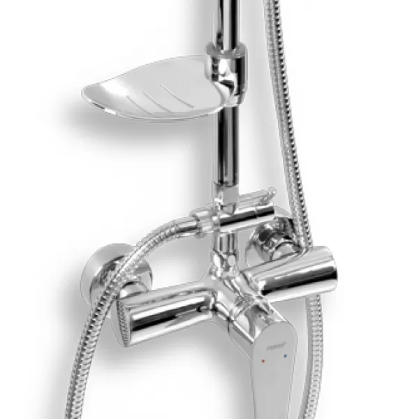 Sprchová souprava+sprchová baterie s horním vývodem 96062,0 Novaservis SET040/96,0