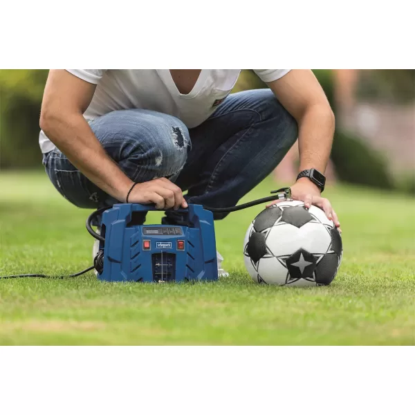 Bezolejový mobilní kompresor 12 V/230 V 8 bar Scheppach Air Force 5