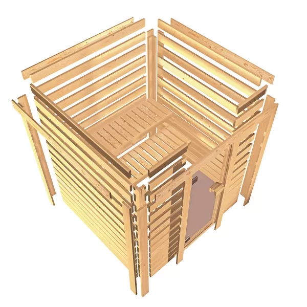 Finská sauna KARIBU SANDRA (6160)