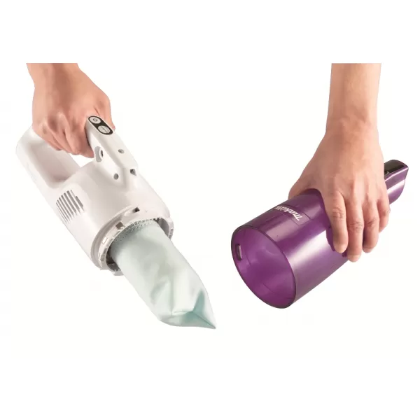 Aku vysavač bílofialový Li-ion 12V/2,0Ah Makita CL117FDX8