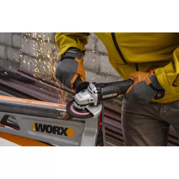 Aku úhlová bruska 20V 1x4,0Ah Worx Orange WX812