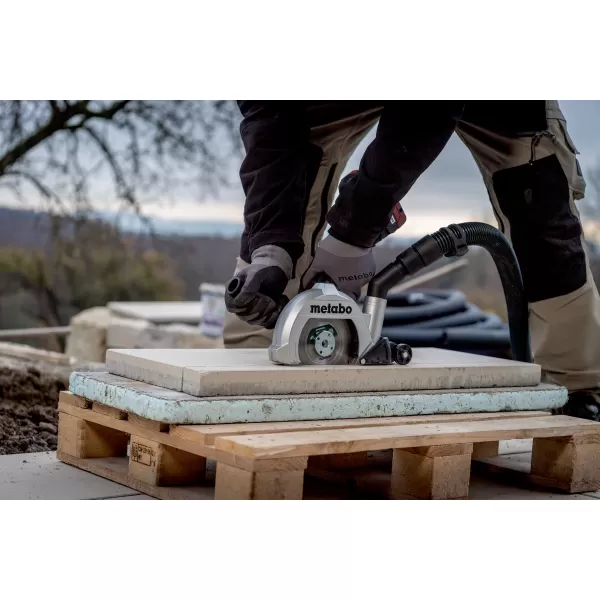 Aku úhlová bruska 18V bez aku WVB 18 LTX BL 15-125 Quick Metabo 601731850