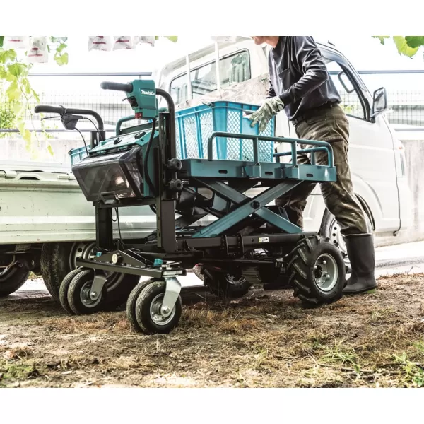 Aku přepravní vozík Li-ion LXT 2x18V bez aku Makita DCU601Z