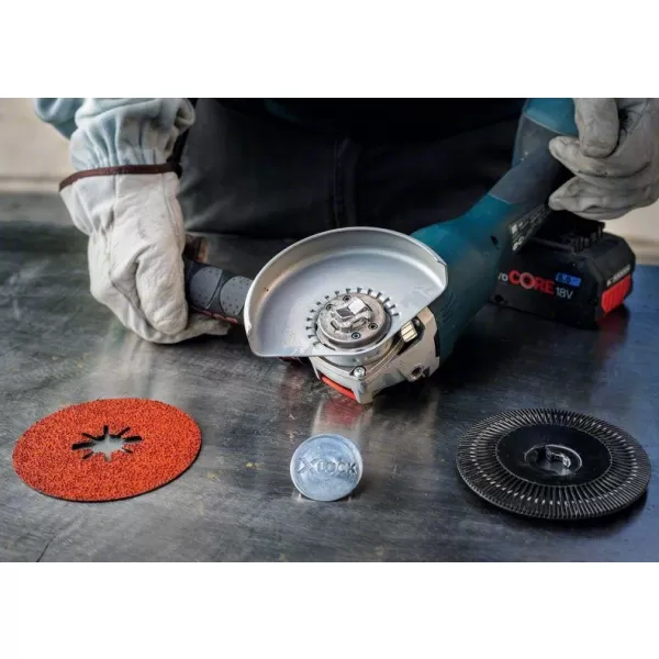 Fíbrové brusné kotouče EXPERT R781 Prisma Ceramic X-LOCK, 125 mm, 22,23 mm, P60, 5 ks Bosch 2608621783