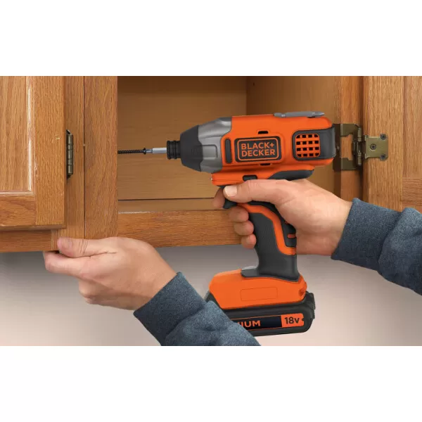 Aku rázový utahovák 18V bez aku Black&Decker BDCIM18N