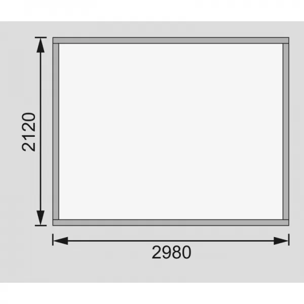 Dřevěný domek KARIBU ASKOLA 4 (73061) natur LG1708