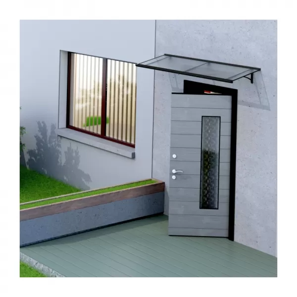 Stříška nad dveře LANITPLAST RUMBA XL 197/54 antracit LG2761