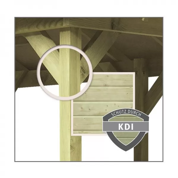 Carport KARIBU KIRN 2 68844 LG2491