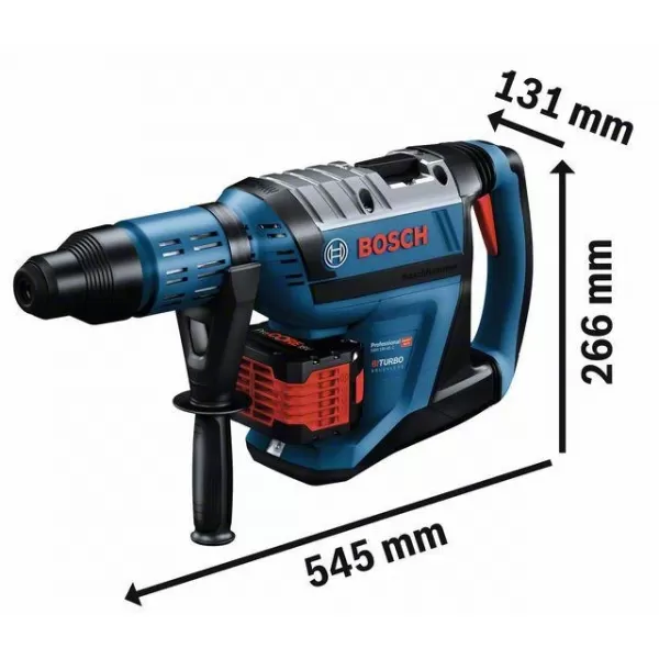 Aku vrtací kladivo SDS max 2x12,0Ah Bosch GBH 18V-45 C BiTurbo 0 611 913 002