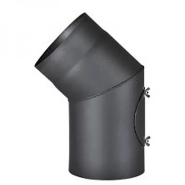 Kouřovod karton koleno čistící 150/45/1,5 mm