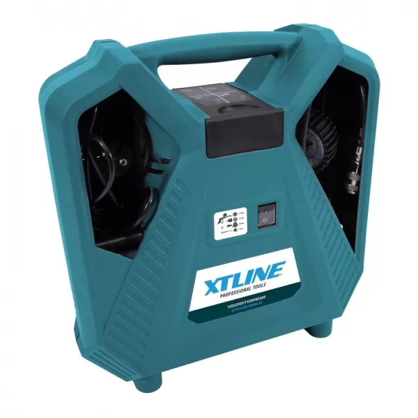 Kompresor bezolejový 1100 W + příslušenství XTLINE XT2011
