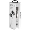 Sluchátka do uší s mikrofonem SENCOR SEP 300 MIC WHITE MET