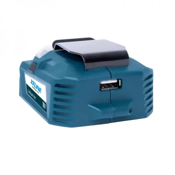 Nabíječka s LED svítidlem 60 lm, 18 V Xtline XT102795