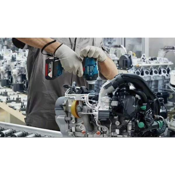 Aku rázový utahovák 18V 2x5,0Ah Bosch GDS 18V-400 06019K0003