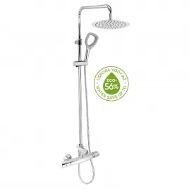 Sprchová souprava ECO+ + sprchová termostatická baterie 57963 chrom Novaservis SETECO/TER,0